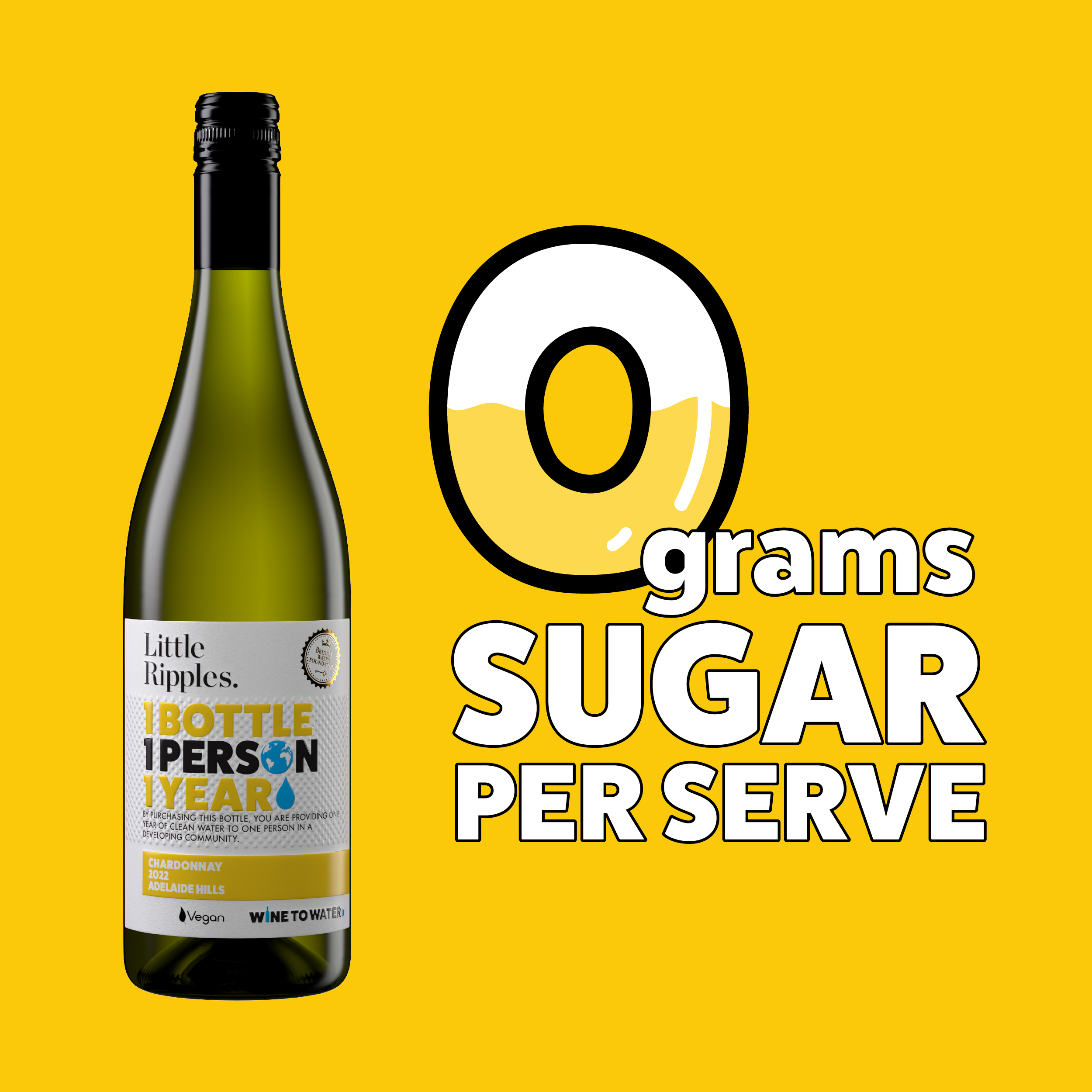 Little Ripples | Adelaide Hills Chardonnay White Wine - Case of 6