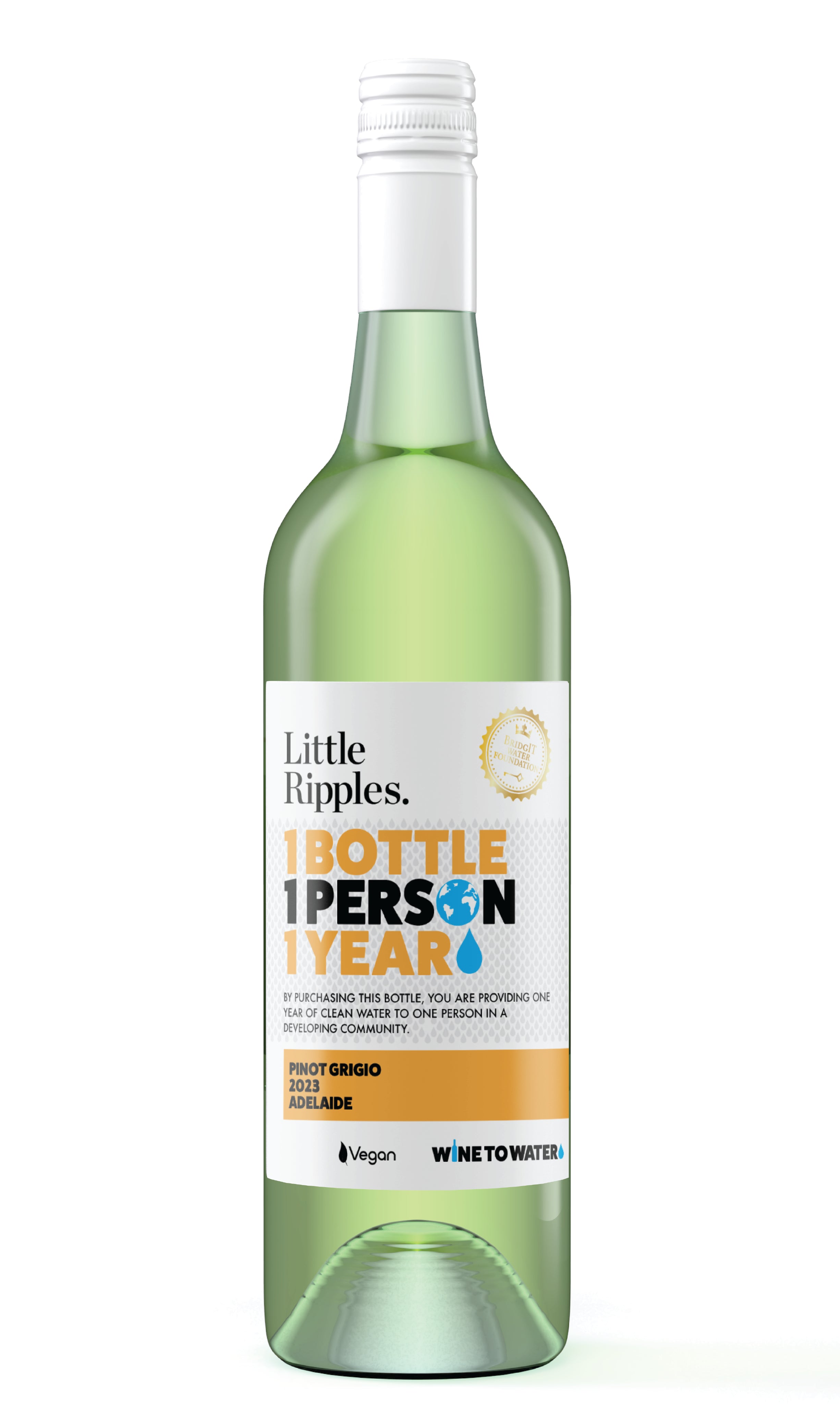 Little Ripples | Adelaide Pinot Grigio White Wine - Case of 6