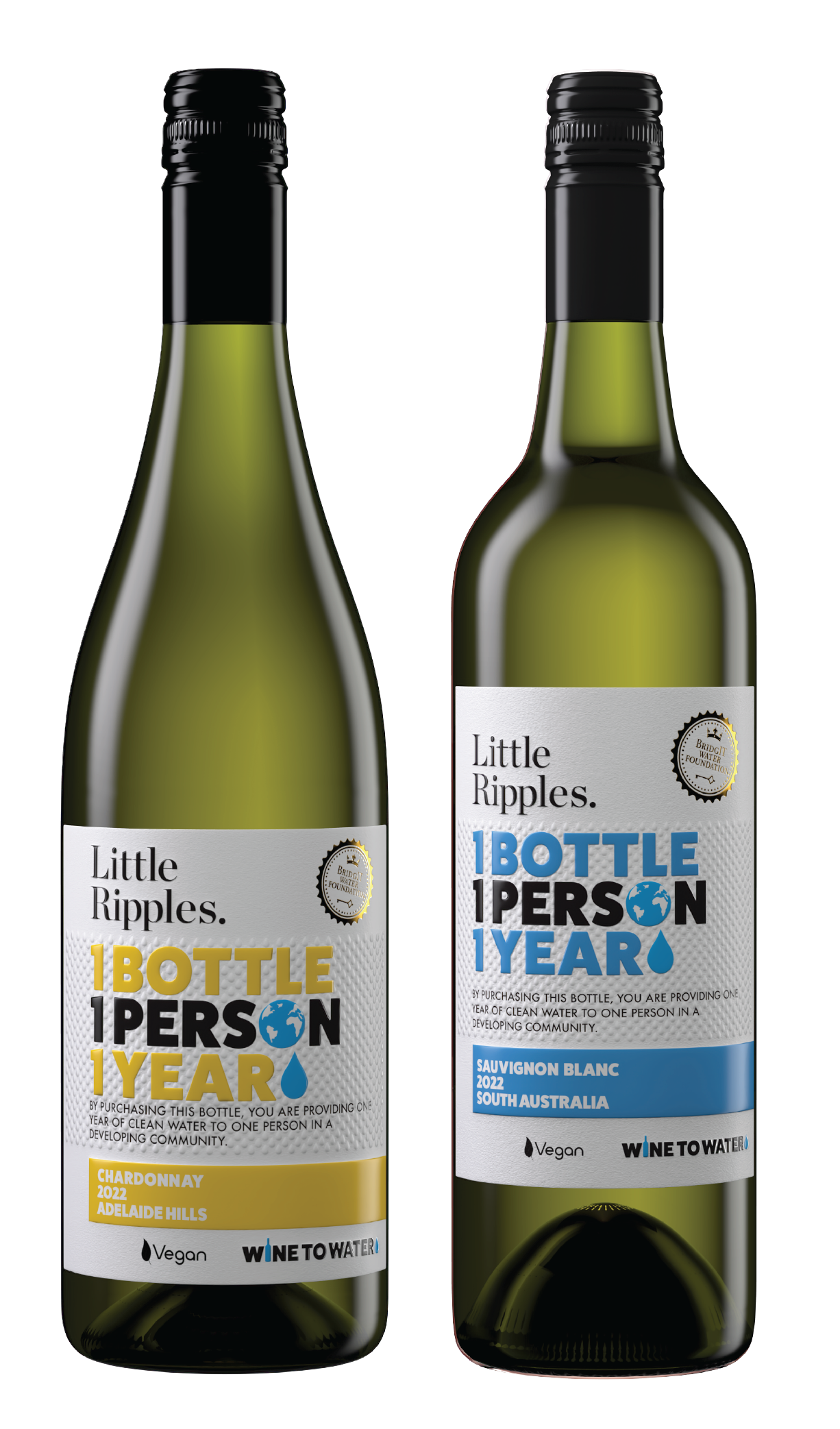 Little Ripples | Premium Australian Wines for a Cause | Mixed White 6 Pack