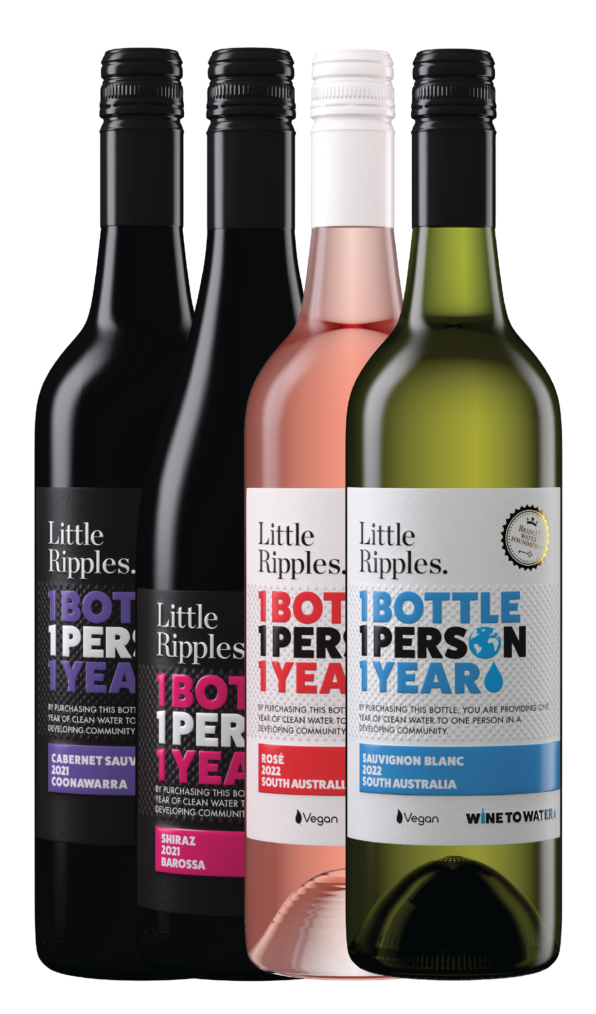 Little Ripples | Premium Australian Wines for a Cause | Starter 4 Pack